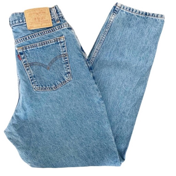 Levi's Denim - Vintage Levi’s 550 High Waisted Straight Leg Mom Jeans